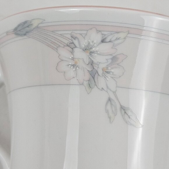 Aynsley Pastiche Pink Fine Bone China Teacup & Saucer Set Made In England - Picture 10 of 13